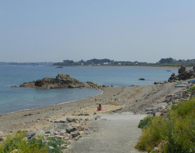 View from property 4, Holiday Home in Pleubian Near Kermagen Beach, Côtes-d'Armor