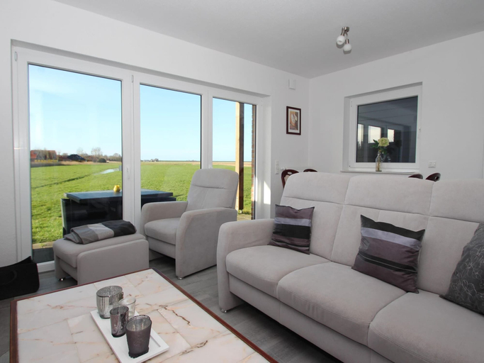 Living room 2, Ferienwohnung mit Sauna in Tossens, Wesermarsch