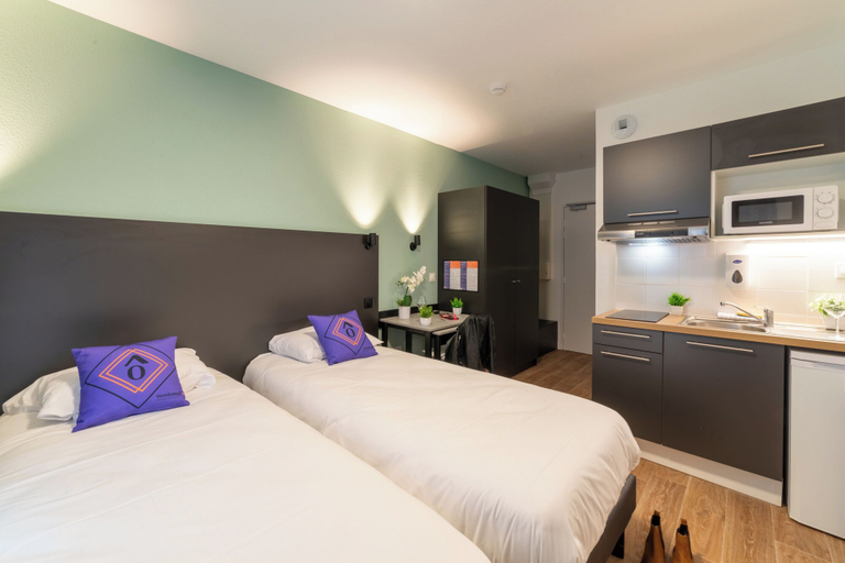 Bedroom 2, Montempô appart-hôtel Bordeaux Belvédère, Gironde