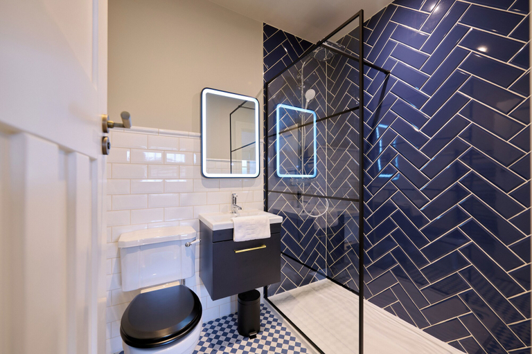 Bathroom 3, The Hanbury Townhouse, London