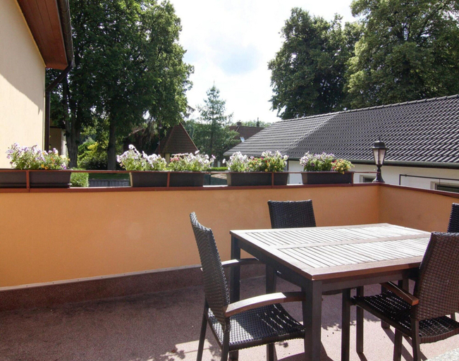 Balcony 2, Ferienhaus Yvonne in Wendorf im Bernstein Resort, Ludwigslust-Parchim