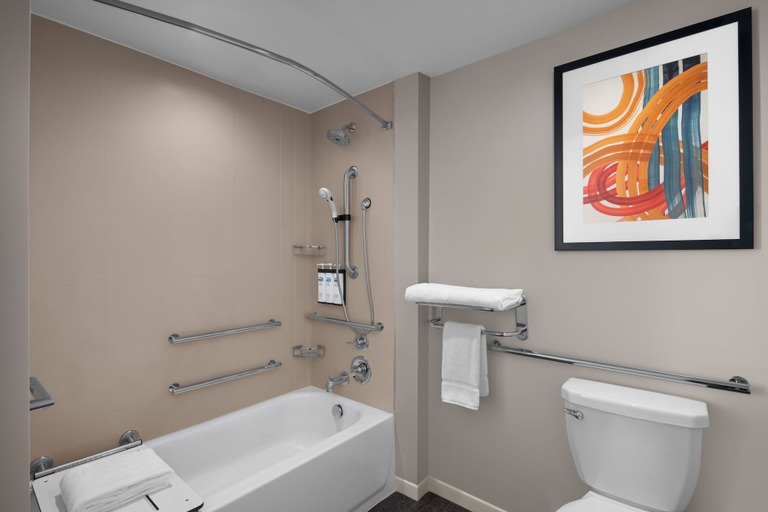 Bathroom 3, Hyatt House Raleigh Downtown/Seaboard Station, Wake