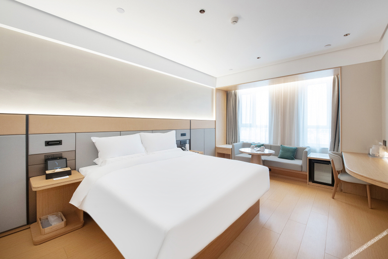 Bedroom 2, JI Hotel Gaotang Shuanglong Shopping Plaza, Liaocheng