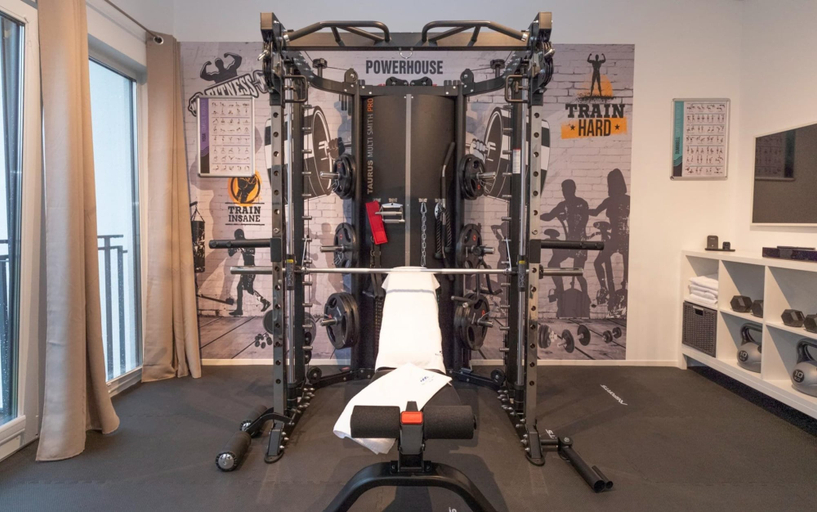 Fitness facility 4, Geraumiges Ferienhaus in Damp in Strandnahe, Rendsburg-Eckernförde