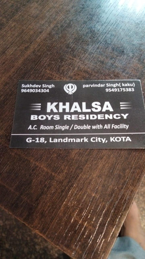Others 5, Khalsa boys residency landmark, Kota