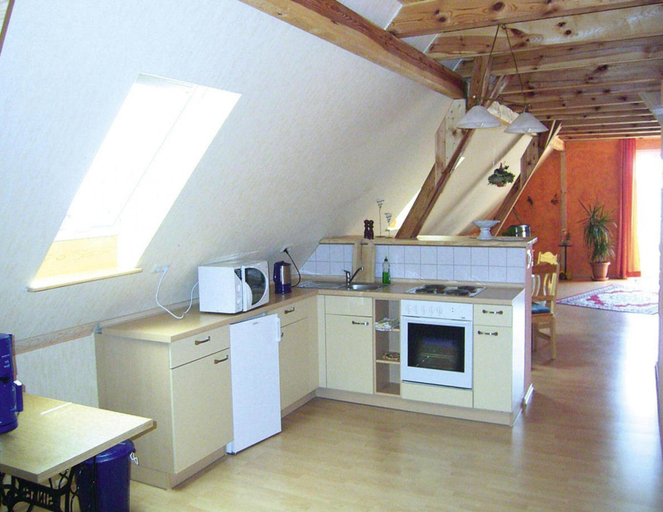 Private kitchen, Ferienwohnung, Parmen bei Feldberg, Uckermark