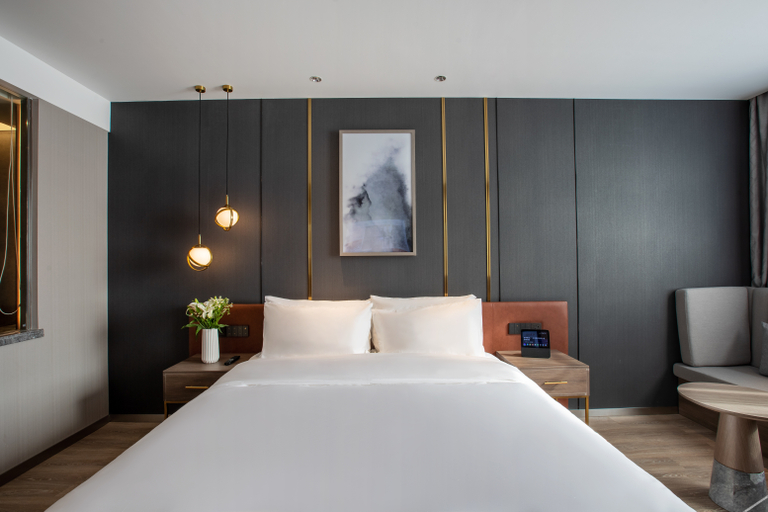 Bedroom 2, Orange Hotel Wuhan Yellow Crane Tower Yangtze River Bridge, Wuhan