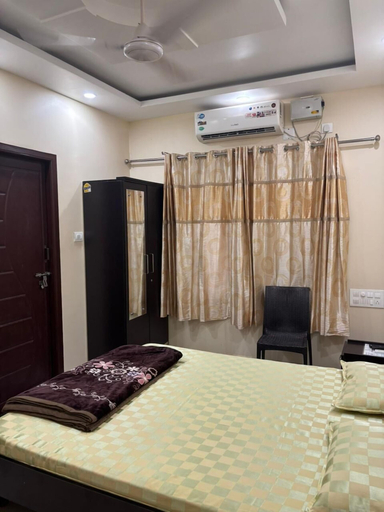 Bedroom 3, Chillies Home Stay Malpe, Udupi
