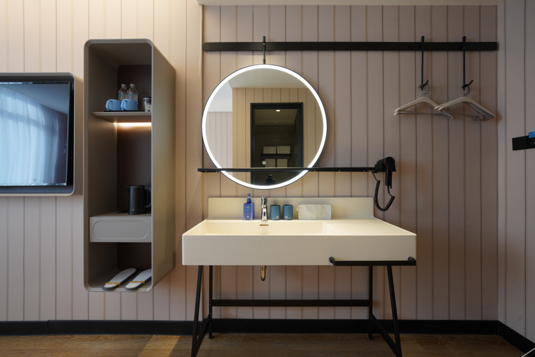 Bathroom, Hanting Hotel Heze Juancheng Bus Station, Heze