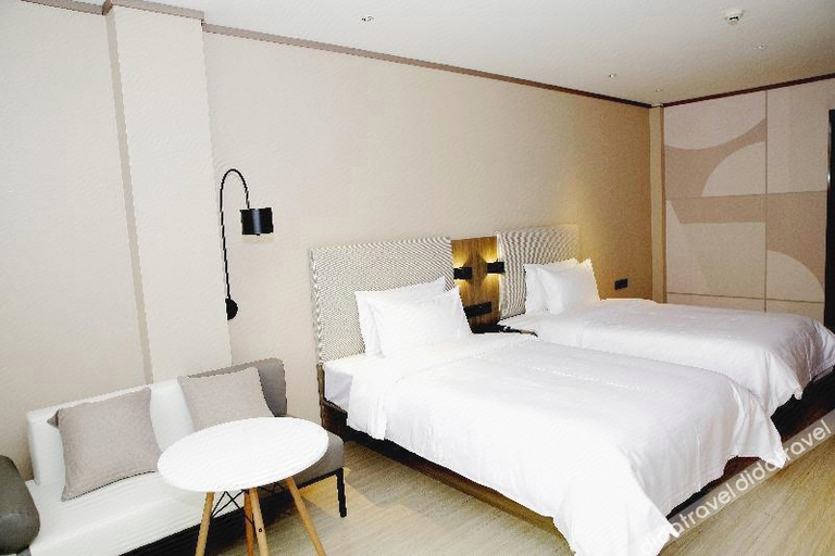 Bedroom 3, Hanting Hotel Lvliang College, Luliang