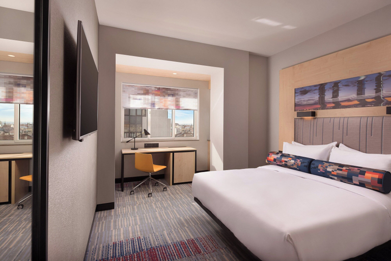 Bedroom 3, Aloft by Marriott Madrid Gran Via, Madrid