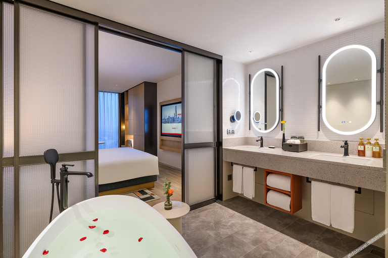 Bathroom 5, IntercityHotel Shanghai New International Expo Center, Shanghai