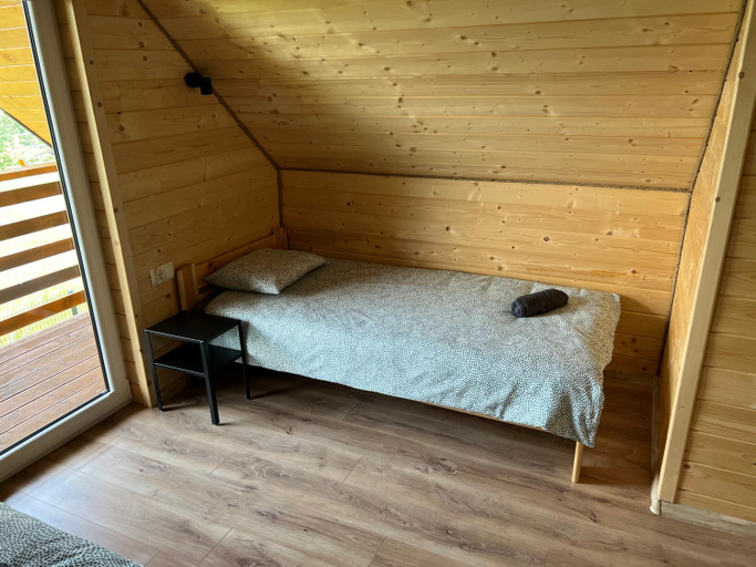 Bedroom 2, Domki w Bieszczadach Nowa Zelandia, Lesko