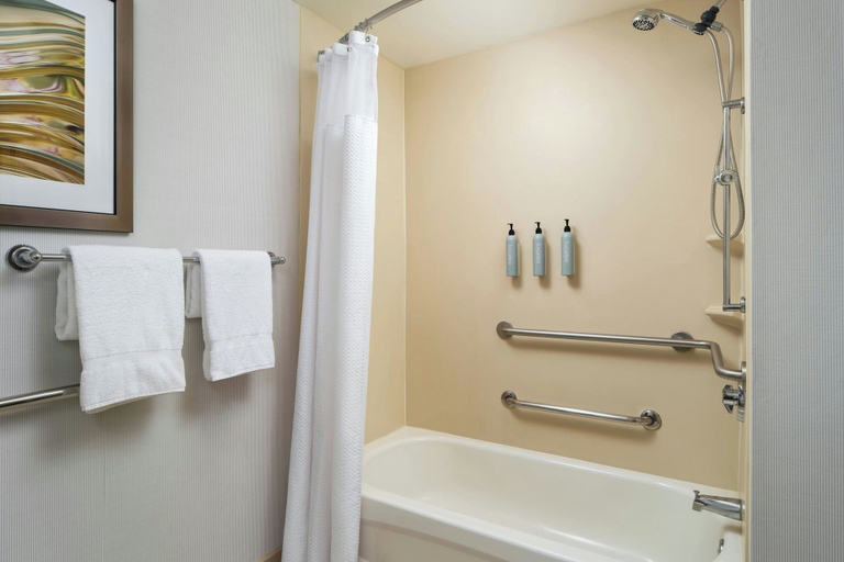 Bathroom 5, Courtyard by Marriott Akron Stow, Summit