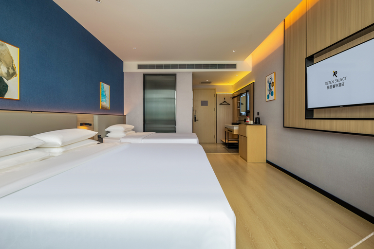 Bedroom 2, Rezen Select Hotel Yangquan Guangyang Road, Yangquan