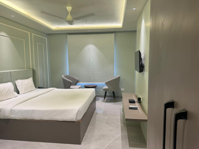 Bedroom 3, The Urban Villa, Bharatpur