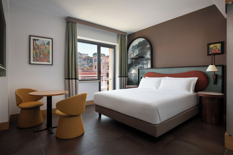 Bedroom 4, The Spring House Hotel Rome Vatican, Tapestry Collection Hilton, Roma