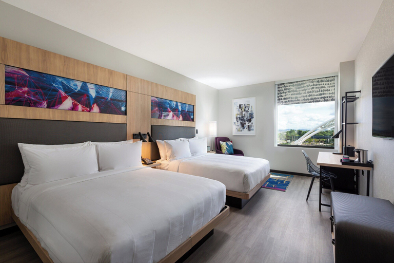 Bedroom 3, Aloft by Marriott San Juan