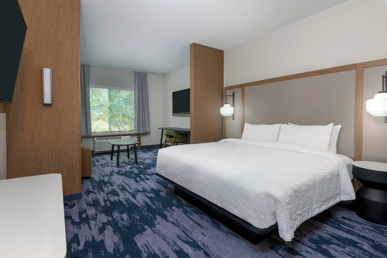 Bedroom 3, Fairfield Inn & Suites by Marriott Charlotte Monroe, Union