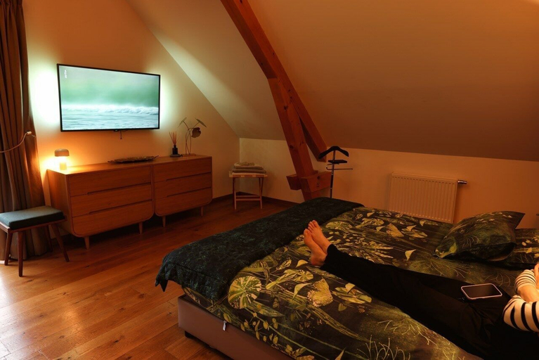 Bedroom 4, Maison d'hôtes & Spa La Scierie, Jura