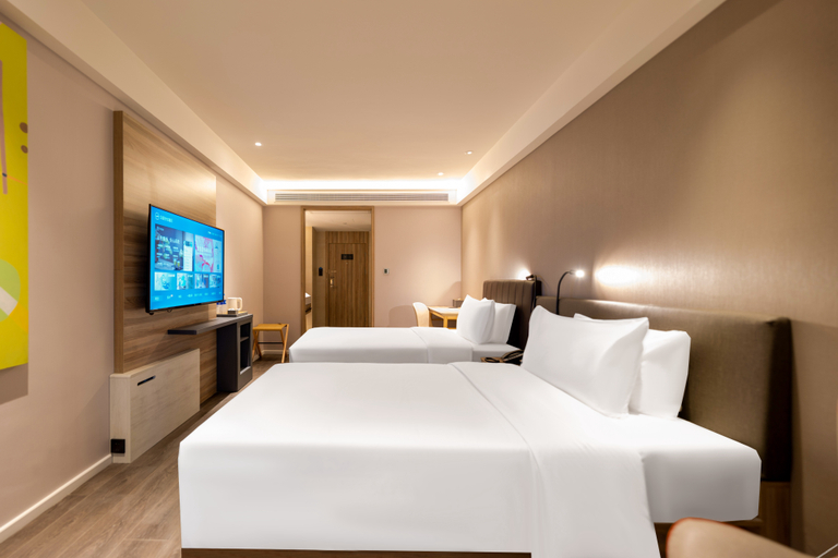 Bedroom 2, Hanting Premium Hotel Hanzhong Railway Station South Square, Hanzhong