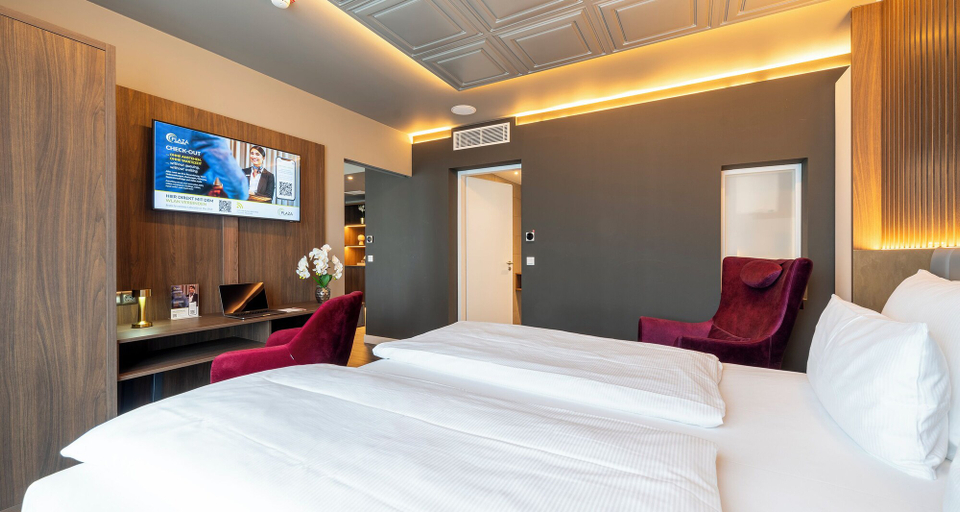 Bedroom 3, PLAZA Premium Heidelberg, Heidelberg