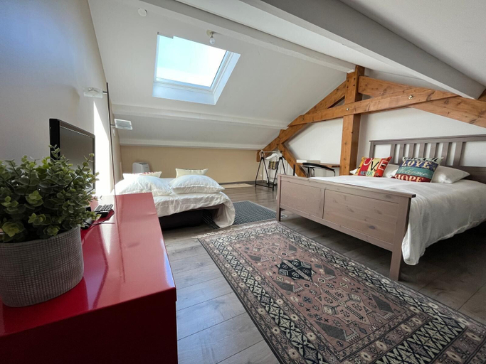 Bedroom 3, Le Gîte de Chérisey, Moselle