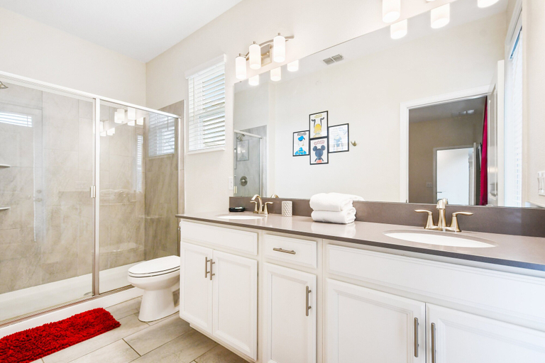 Bathroom 4, Lakeview Resort Home With Private Pool Near Disney, Osceola