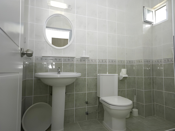 Bathroom 2, Ozlem 2 Apart Hotel, Marmaris