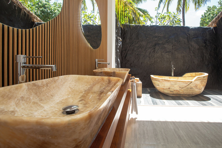 Bathroom 5, V Villas Maldives at Mirihi - MGallery Collection