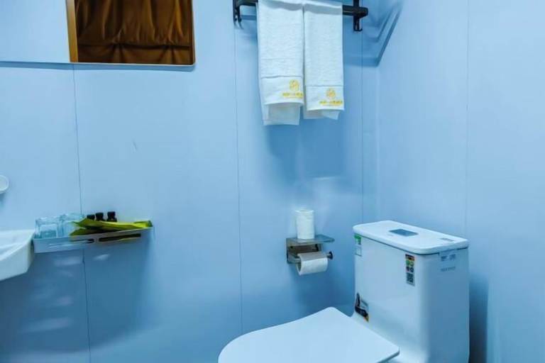 Bathroom 4, Forest Snow Hotel, Hulunbuir