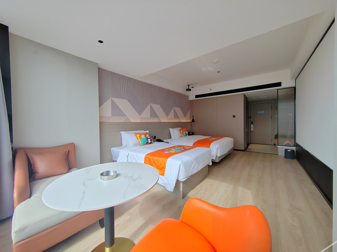 Bedroom 2, Borrman Hotel Yongzhou Lingling Ancient Town Government, Yongzhou