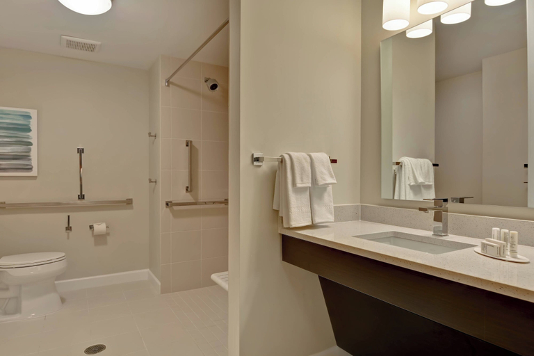 Bathroom 4, TownePlace Suites by Marriott Panama City Beach Pier Park, Bay