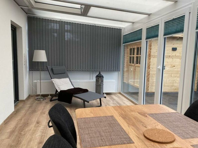 Dining 2, Modern Holiday Home With Sauna, Dithmarschen