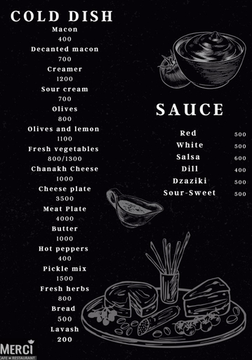 Food & Drinks, Merci of Meghri