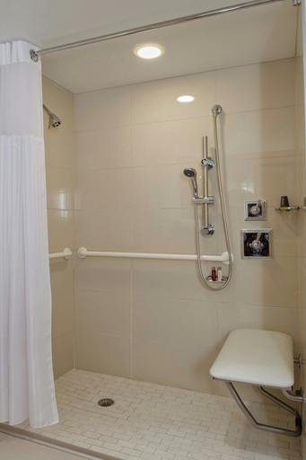 Bathroom 5, Detroit Metro Airport Marriott, Wayne