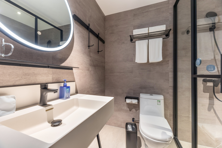 Bathroom 4, Hanting Hotel Nanjing Hexi Jinying, Nanjing