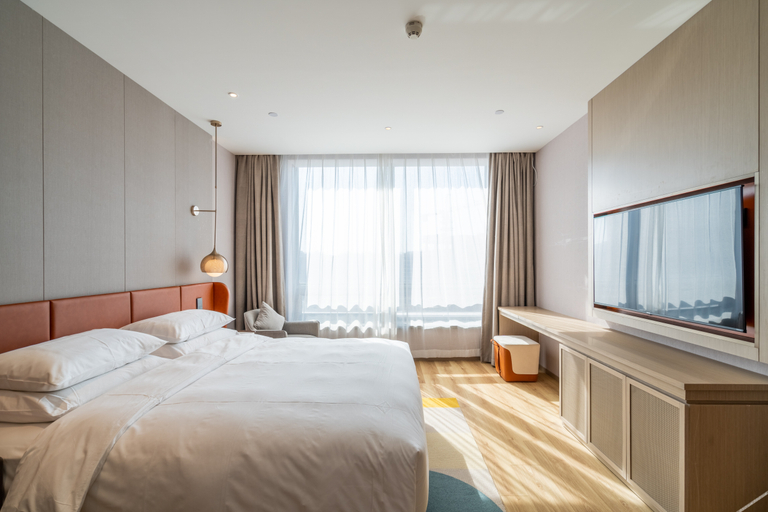 Bedroom 3, Home2 Suites by Hilton Hangzhoudong Railway Station, Hangzhou