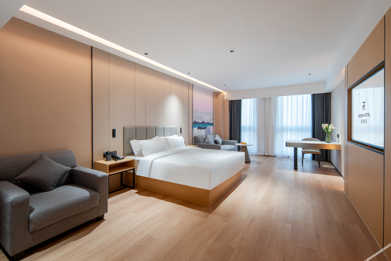 Bedroom 2, Rezen Hotel Suqian Jingdong Smart City, Suqian