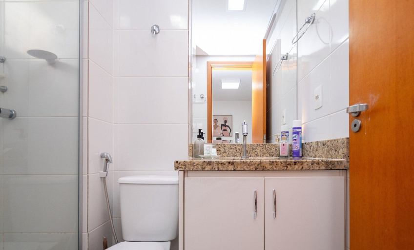 Bathroom 4, Apto Charmoso no St. Bueno - NWV1101, Goiania