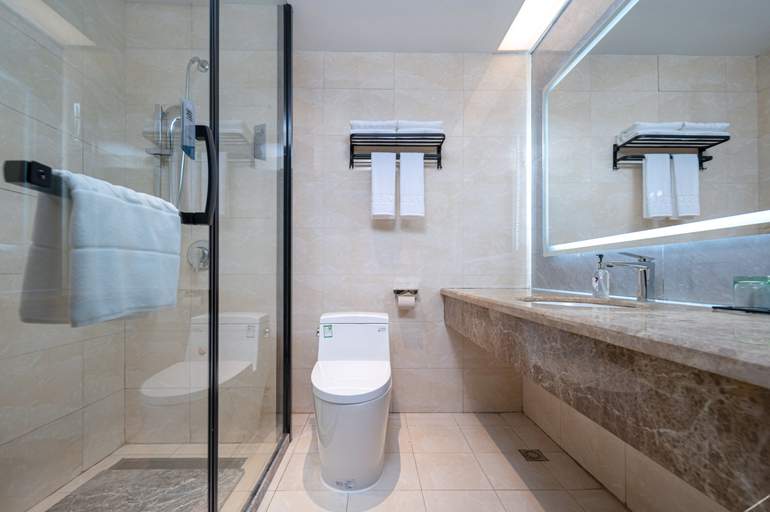 Bathroom 3, Borrman Hotel Yongzhou Lingling Ancient Town Government, Yongzhou