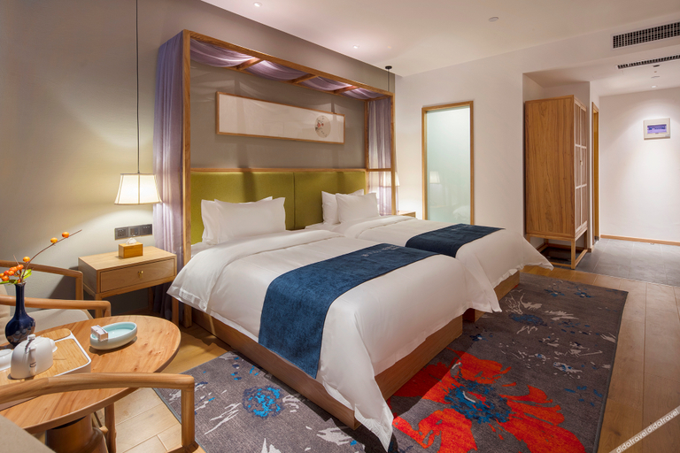 Bedroom 2, チエンナーホテル(ショッピングモール), Xinxiang