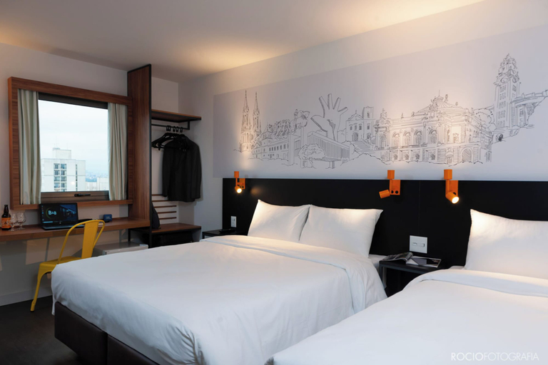Bedroom 3, B&B Hotels São Paulo Luz - Centro, São Paulo