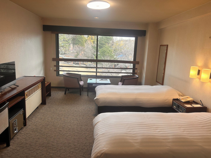 Bedroom 4, Aso Baien Spa Resort, Aso