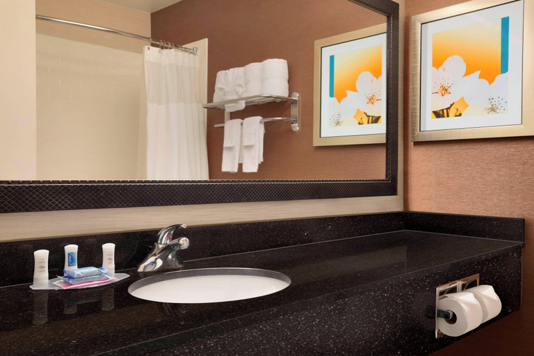 Bathroom 4, Fairfield Inn & Suites Fort Worth University Drive, Fort Worth