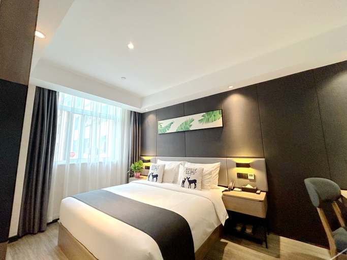 Bedroom 2, Hotel Shangkeyou Select (Shèyáng Shídài Guójì), Yancheng