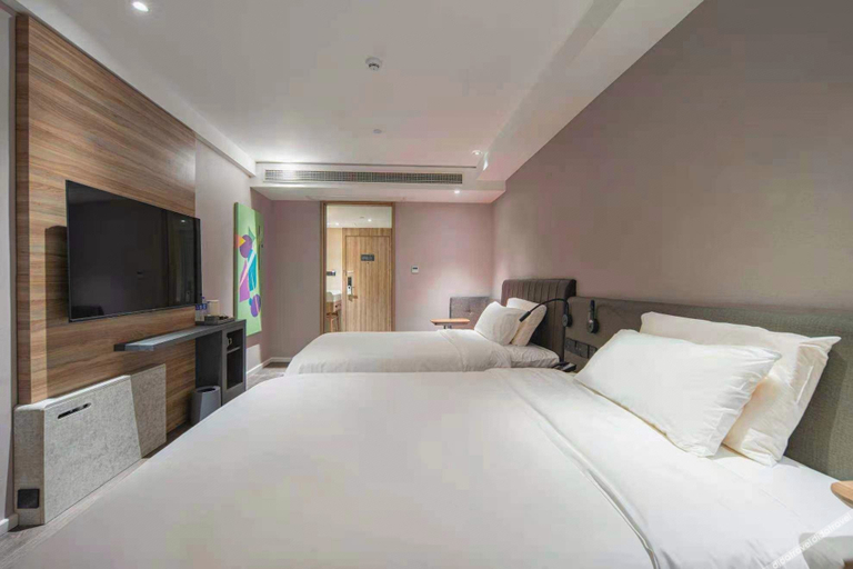 Bedroom 2, Hanting Hotel Jiujiang Railway Station Square, Jiujiang