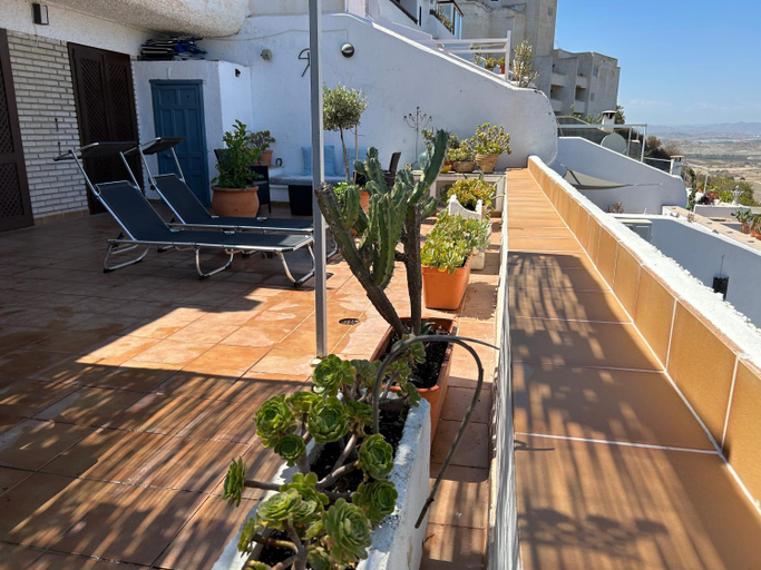 Balcony/terrace 4, Apartment with a great terrace, sea and land views, Almería