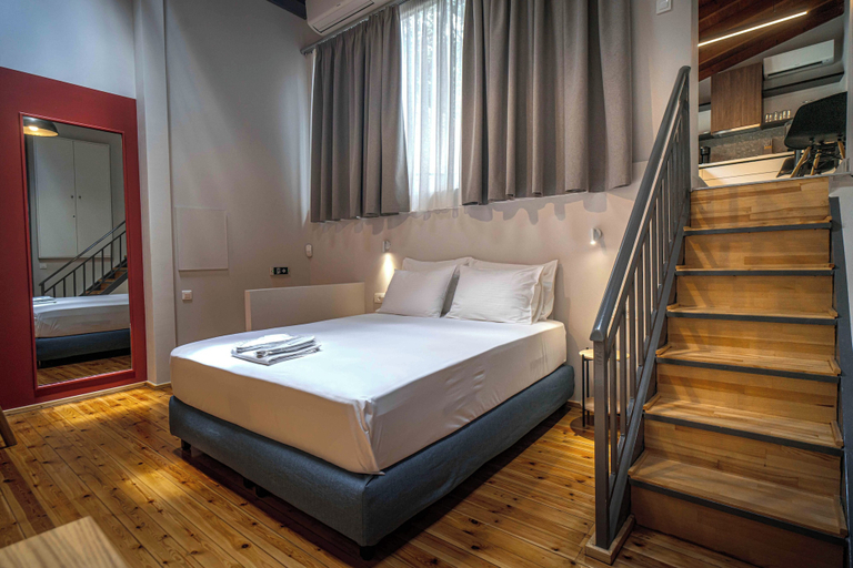 Bedroom 4, Belle Athenes - Luxury Rooms at Monastiraki Railway Station, Attica
