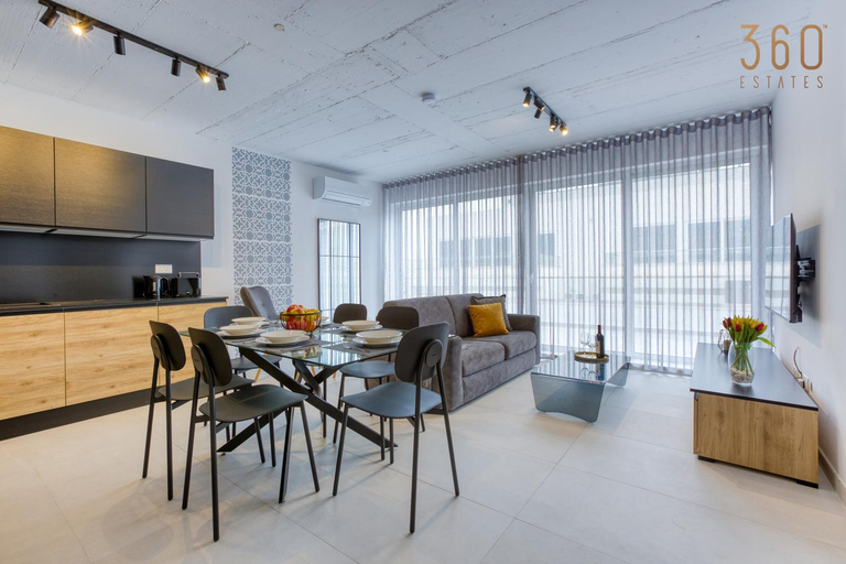 Kitchen 3, Plan Court Seaside Suites in Qawra by 360 Estates, Saint Paul's Bay